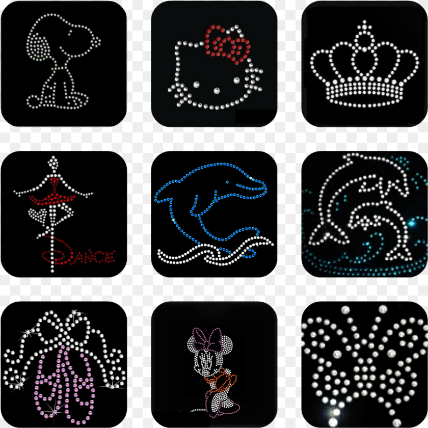 901x901 Collage Rhinestones Ggg Label, Accessories, Jewelry, Pattern PNG