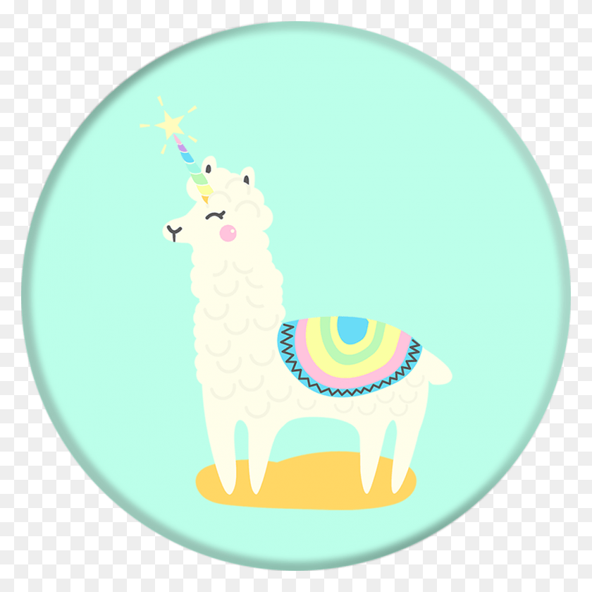 1000x1000 Collapsible Grip Amp Stand For Phones And Tablets Alpaca Popsocket, Sphere, Birthday Cake, Cake HD PNG Download