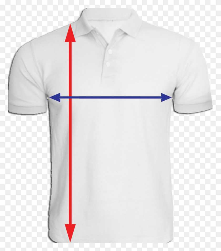 886x1015 Collar T Shirt Size Chart Polo Shirt, Clothing, Apparel, Shirt Descargar Hd Png