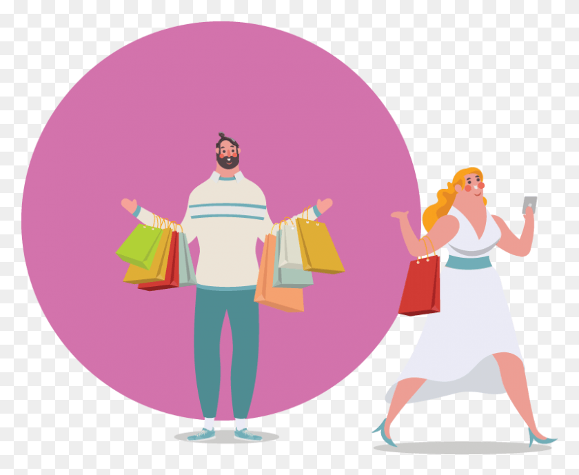 795x642 Collect Online Reviews For E Commerce With Revi Illustration, Person, Human, People HD PNG Download