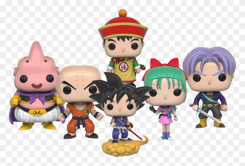 Collect The Dragon Ball Pop Vinyl Figures Bundle, Person, Human, Toy HD PNG Download