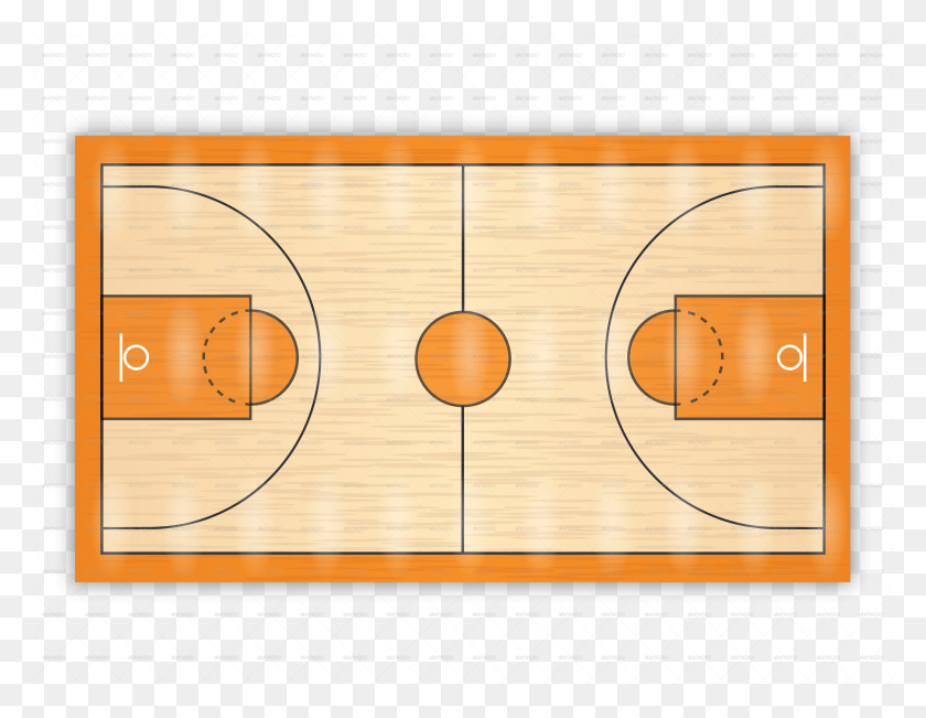 3958x3000 Collection Of Basketball Court Floor Clipart Transparent Basketball Court, Wood, Text, Number HD PNG Download