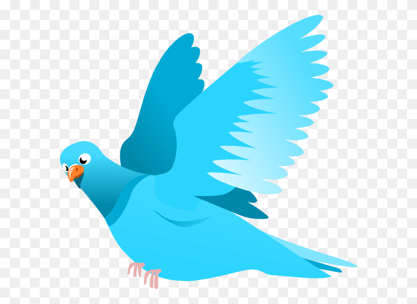 600x553 Collection Of Birds Clipart Bird Flying Clipart, Animal, Pigeon, Dove HD PNG Download