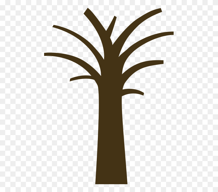 499x679 Collection Of Brown Tree Trunk Clipart Tree Trunks Clipart, Plant, Palm Tree, Arecaceae HD PNG Download