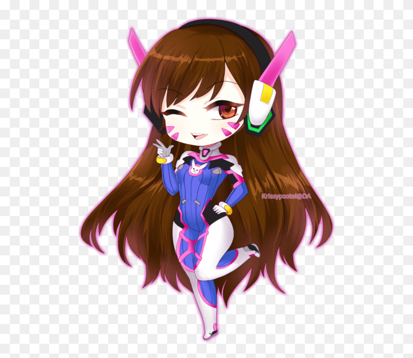 527x669 Collection Of Dva Drawing Chibi Drawings Of D Va Chibi, Graphics, Person HD PNG Download