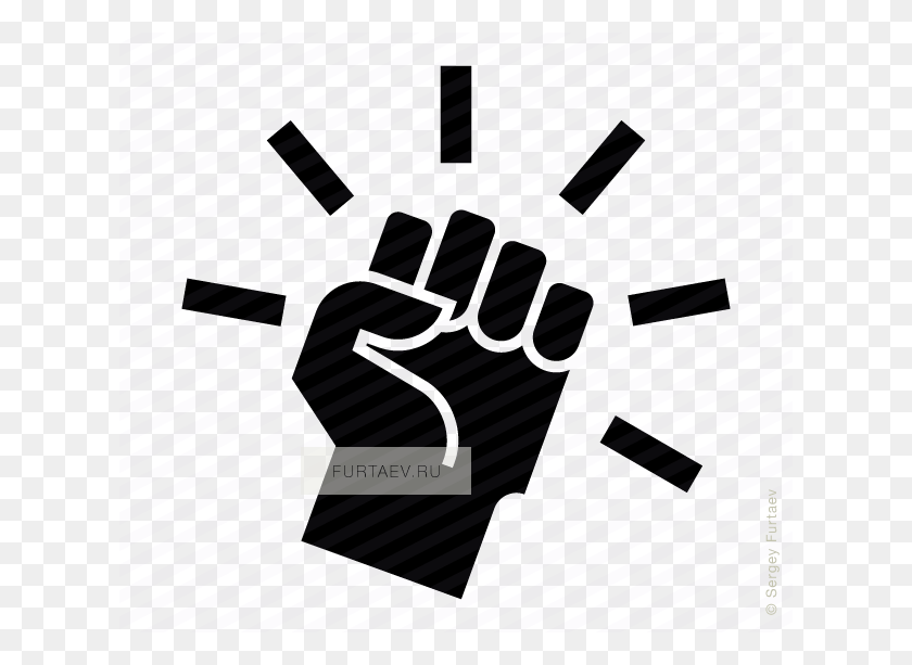 620x553 Collection Of Free Fist Vector Revolution Revolution Icon, Graphics, Text HD PNG Download