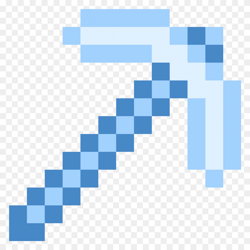 1561x1561 Collection Of Free Minecraft Vector Pickaxe Pala De Minecraft, Word, Text, Number HD PNG Download