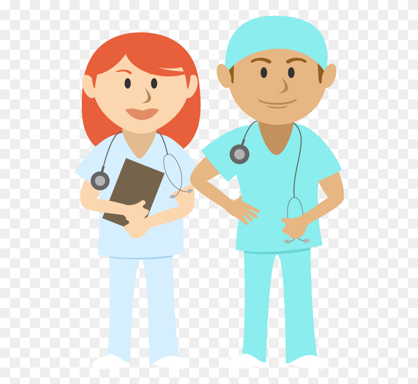542x713 Collection Of Free Nurse Vector Free Health Male Nurse Clipart, Person, Human, Doctor HD PNG Download
