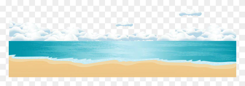 2327x705 Collection Of Free Ocean Powerful On Sea, Nature, Outdoors, Weather HD PNG Download