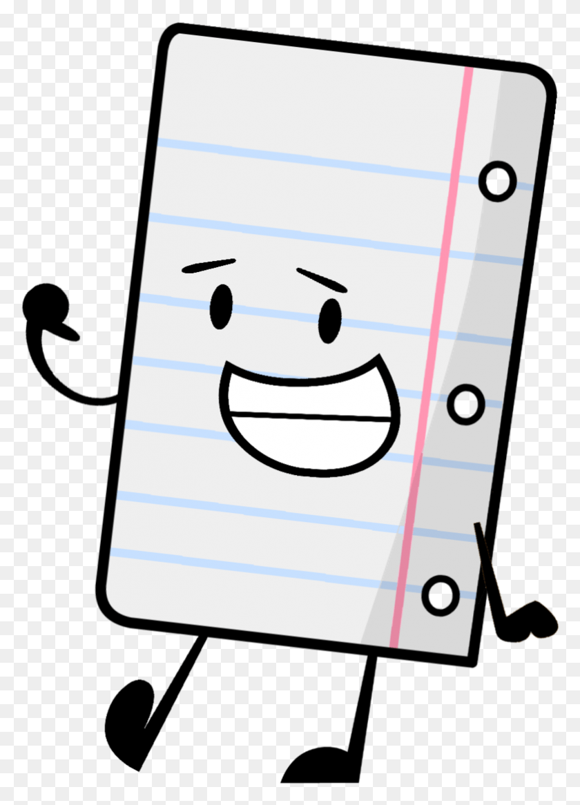 782x1109 Collection Of Notebook Cartoon Piece Of Paper, Text, Label, Alphabet HD PNG Download