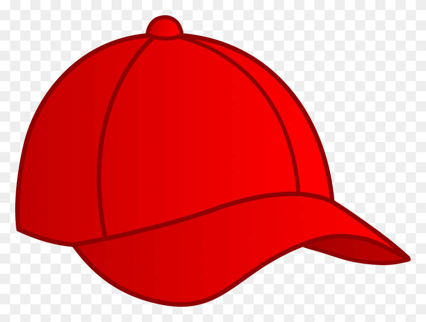 5440x4015 Collection Of Red Baseball Cap Clipart High Quality Clip Art Of Cap, Clothing, Apparel, Hat HD PNG Download