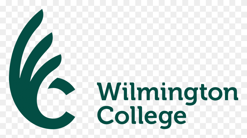 1858x980 College Logo Wilmington College Logo, Symbol, Text, Trademark HD PNG Download