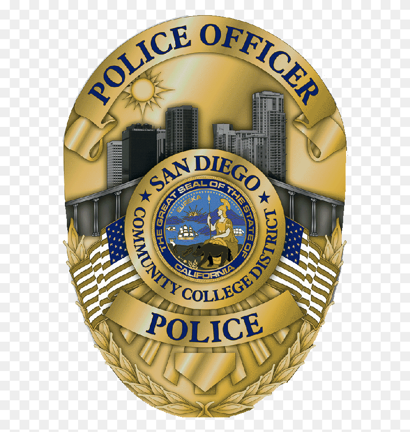 586x825 College Police Department Badge Round Rock Police Badge, Logo, Symbol, Trademark HD PNG Download