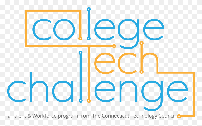 2972x1765 College Tech Challenge Logo Calligraphy, Text, Alphabet, Number HD PNG Download