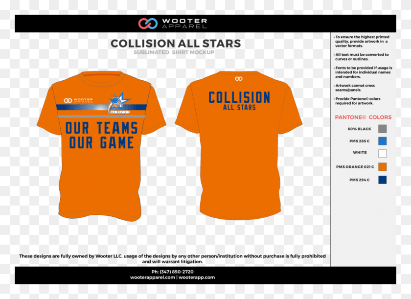 1000x707 Collision All Starts Orange Blue Gray White Custom Basketball Uniform Design Of Nba, Clothing, Apparel, Shirt HD PNG Download
