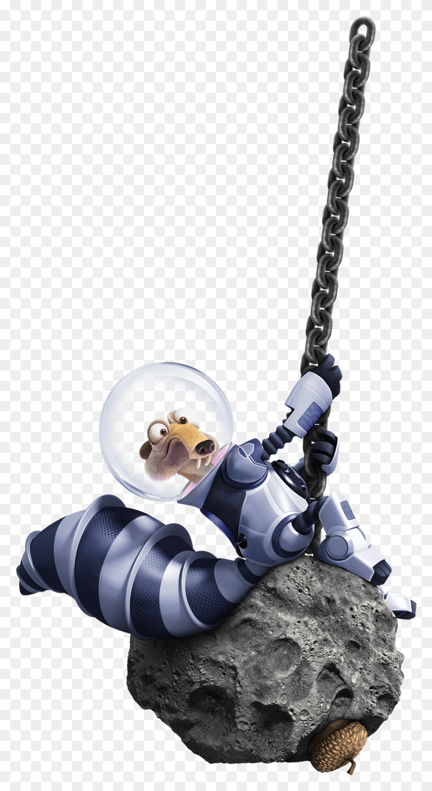 783x1484 Collision Course Ice Age Scrat Transparent, Robot, Toy HD PNG Download