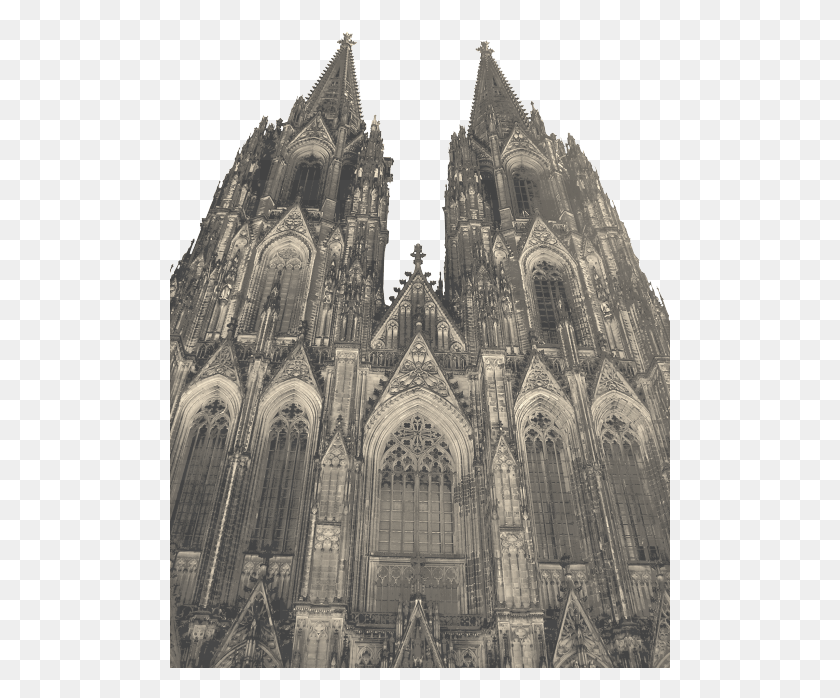 501x638 Cologne Cathedral, Church, Architecture, Building HD PNG Download