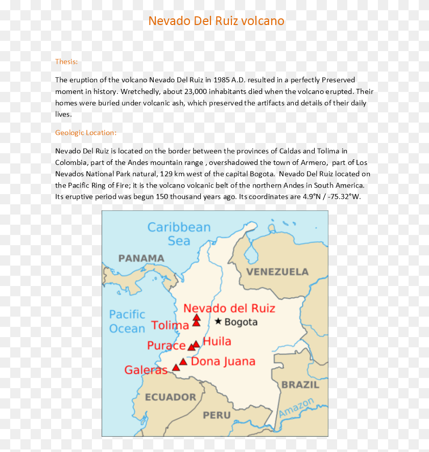 625x825 Colombia, Plot, Map, Diagram HD PNG Download