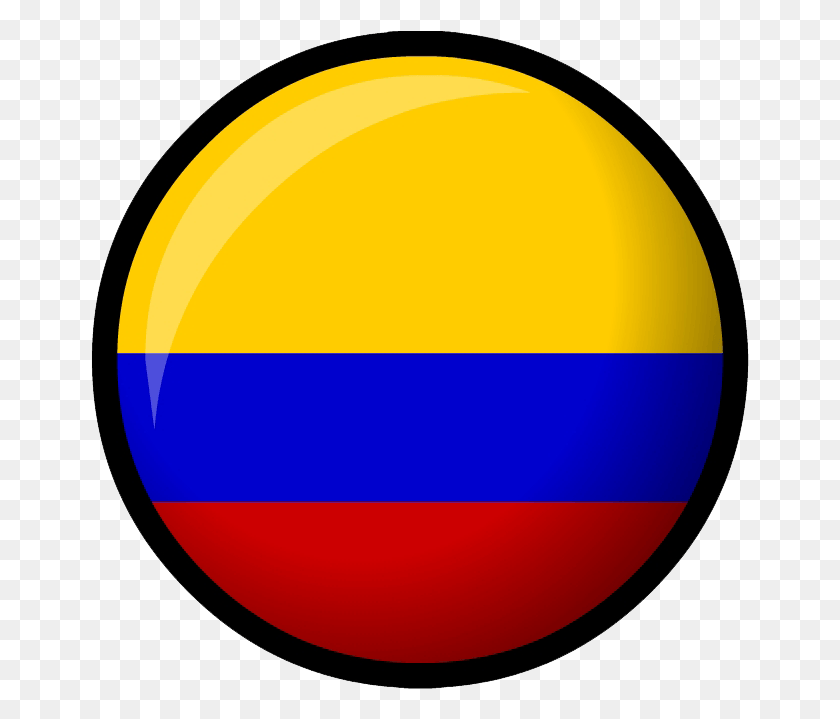 659x659 Colombia Circle, Sphere, Balloon, Ball HD PNG Download