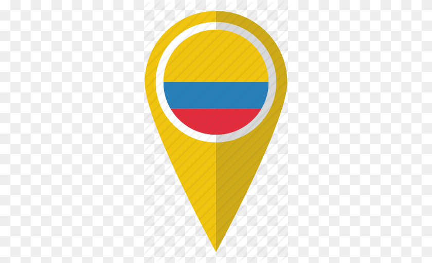 290x512 Colombia Colombian Country Flag Map Marker National Pn, Logo, Guitar, Musical Instrument, Plectrum Transparent PNG