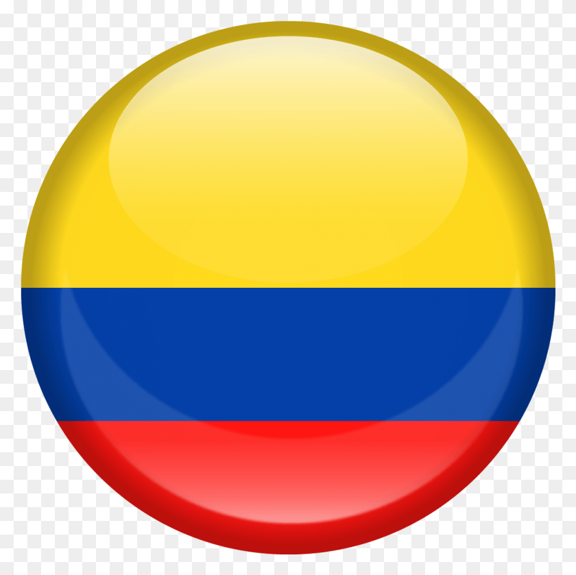 1001x1001 Colombia Es Cambiar De Bandera De Colombia Redonda, Esfera, Globo, Bola Hd Png