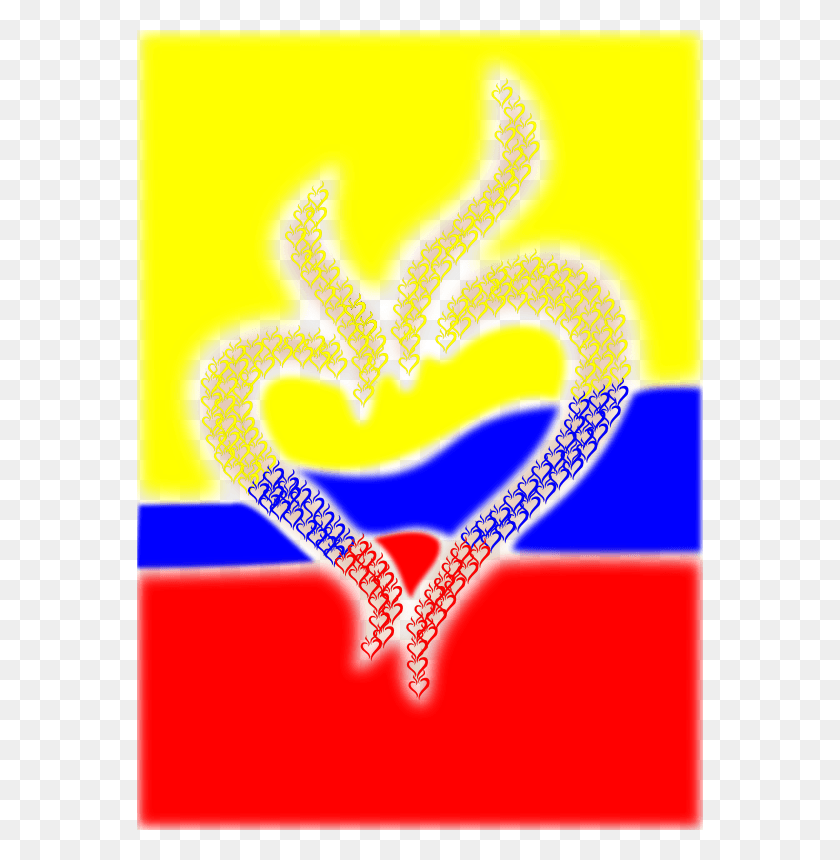 566x800 Colombia Es Pasion, Heart, Text HD PNG Download