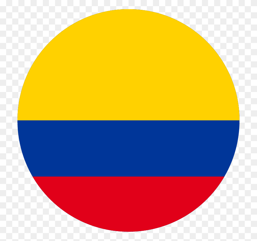 726x726 Descargar Png Bandera De Colombia Icono De La Bandera De Colombia, Texto, Símbolo, Logotipo Hd Png