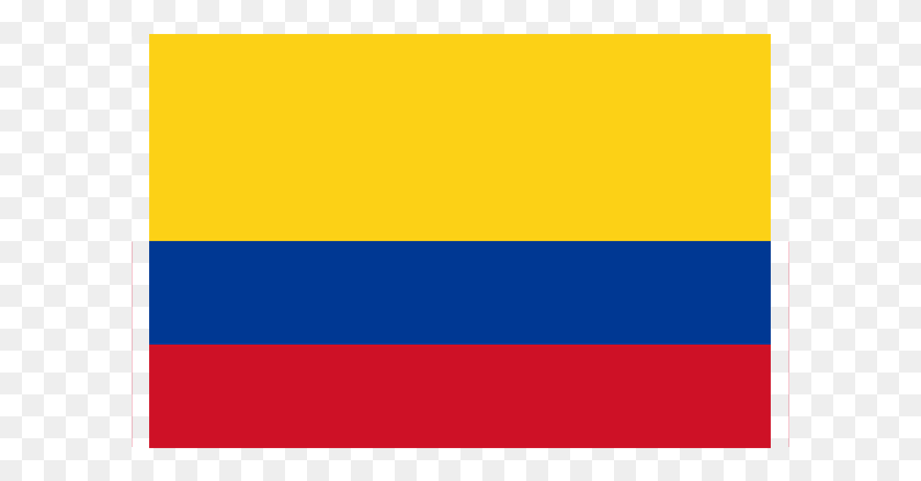 601x379 Descargar Png Bandera De Colombia Poliéster 35 Bandera De Colombia, Texto, Símbolo, Decoración Del Hogar Hd Png