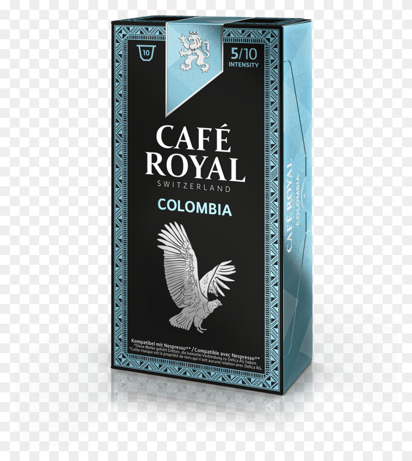 1021x1152 Colombia Single Origin Coffee Capsules Caf Royal, Bird, Animal, Liquor HD PNG Download