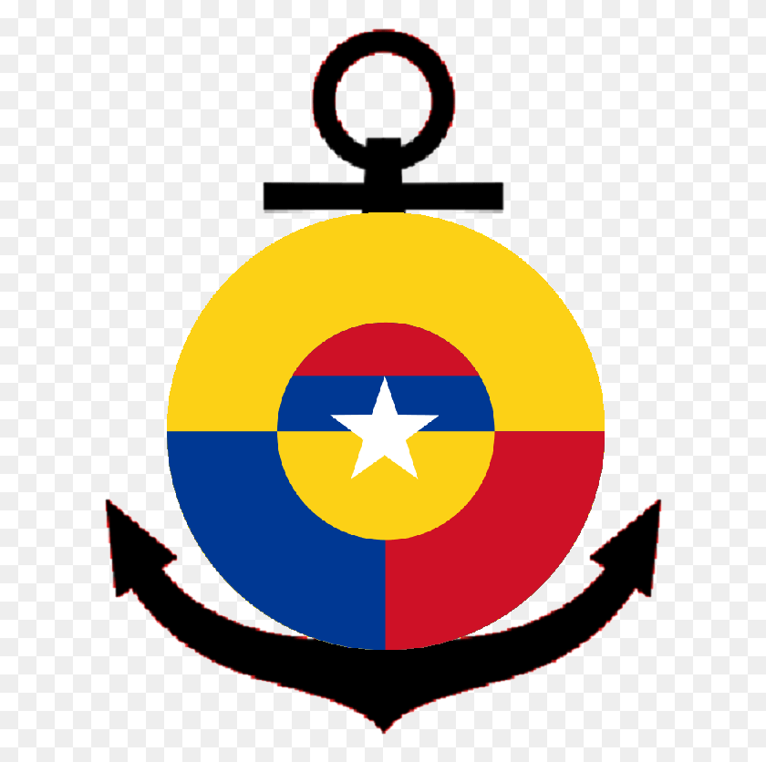 612x776 Колумбийская Военно-Морская Авиация Рундель Ввс Колумбии, Символ, Звездный Символ Hd Png Скачать
