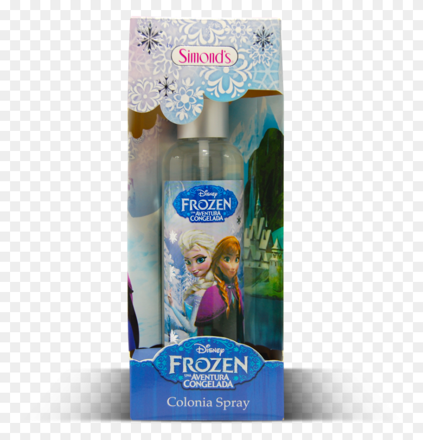 841x878 Colonia Frozen 180ml 1005x1024 Frozen, Bottle, Cosmetics, Person HD PNG Download