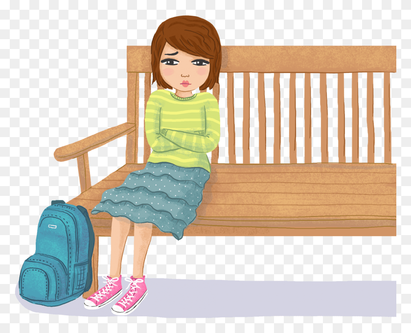 1941x1545 Color Me Angry Sitting, Furniture, Crib, Person HD PNG Download