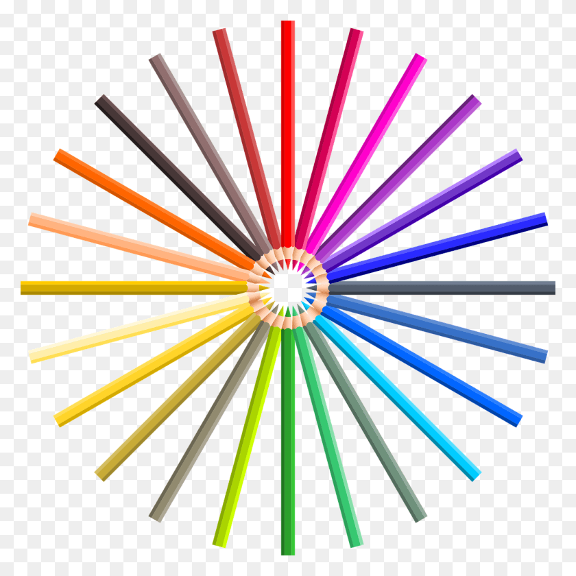 1280x1280 Color Pencil Colored Pencil Color Image Color Pencil, Lighting, Mixer, Appliance HD PNG Download