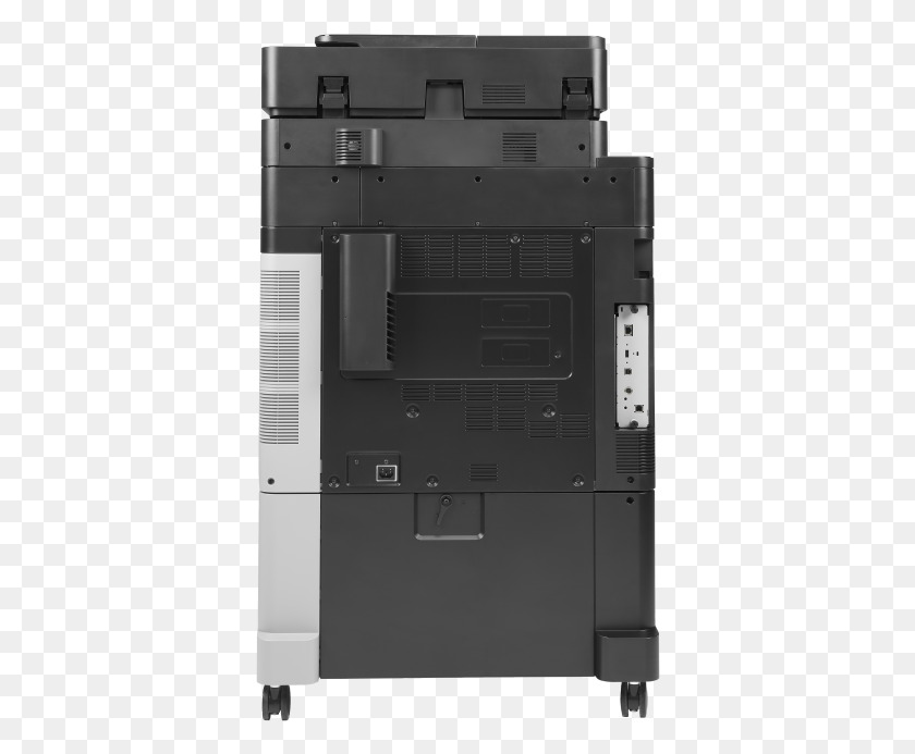 372x633 Color Printers Office Depot Hp Laserjet Enterprise Flow, Electronics, Computer, Hardware HD PNG Download