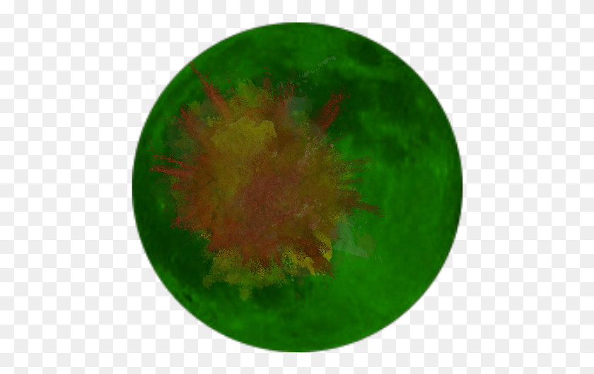 470x470 Color Smash Splash Земля Зеленый Дым Круг, Астрономия, Космическое Пространство, Вселенная Png Скачать