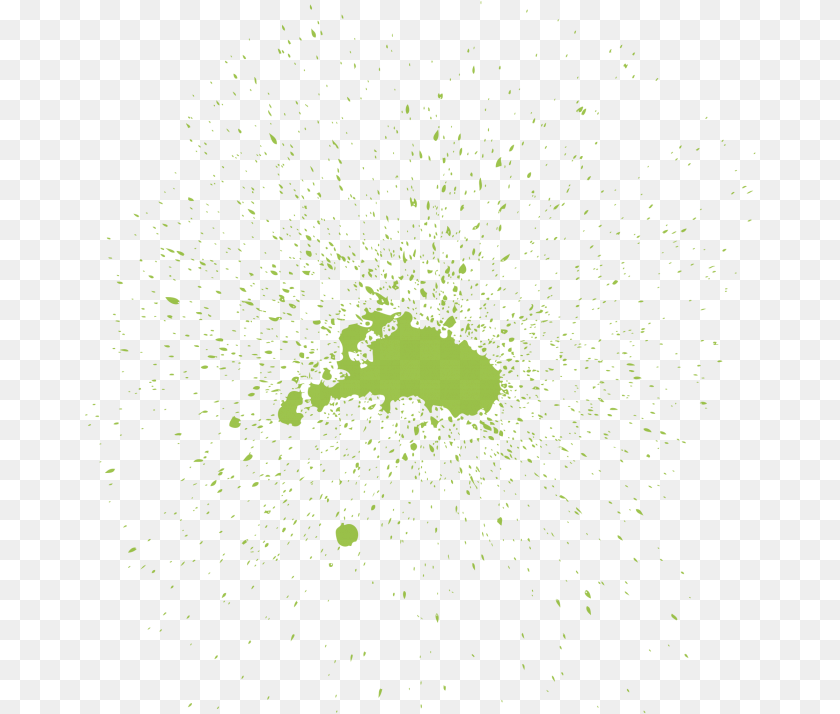 672x714 Color Splash Download Searchpng Grass, Green, Astronomy, Outer Space, Nebula Sticker PNG