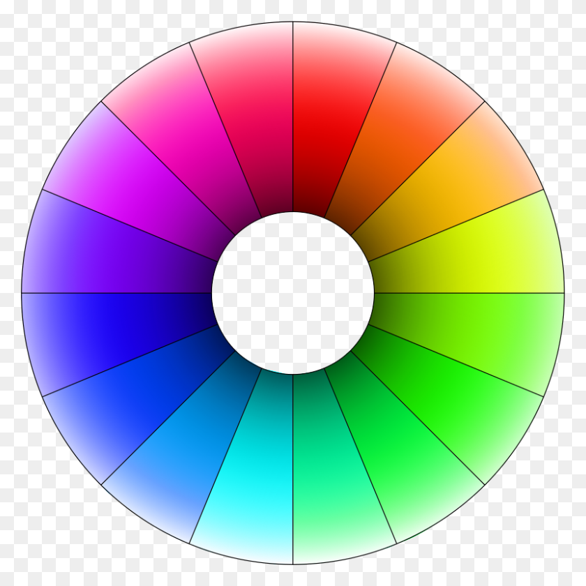 800x800 Color Wheel 16 Colors, Balloon, Ball, Sphere HD PNG Download