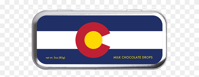 587x268 Descargar Png Bandera De Colorado Bandera Del Estado De Colorado, Etiqueta, Texto, Electrónica Hd Png
