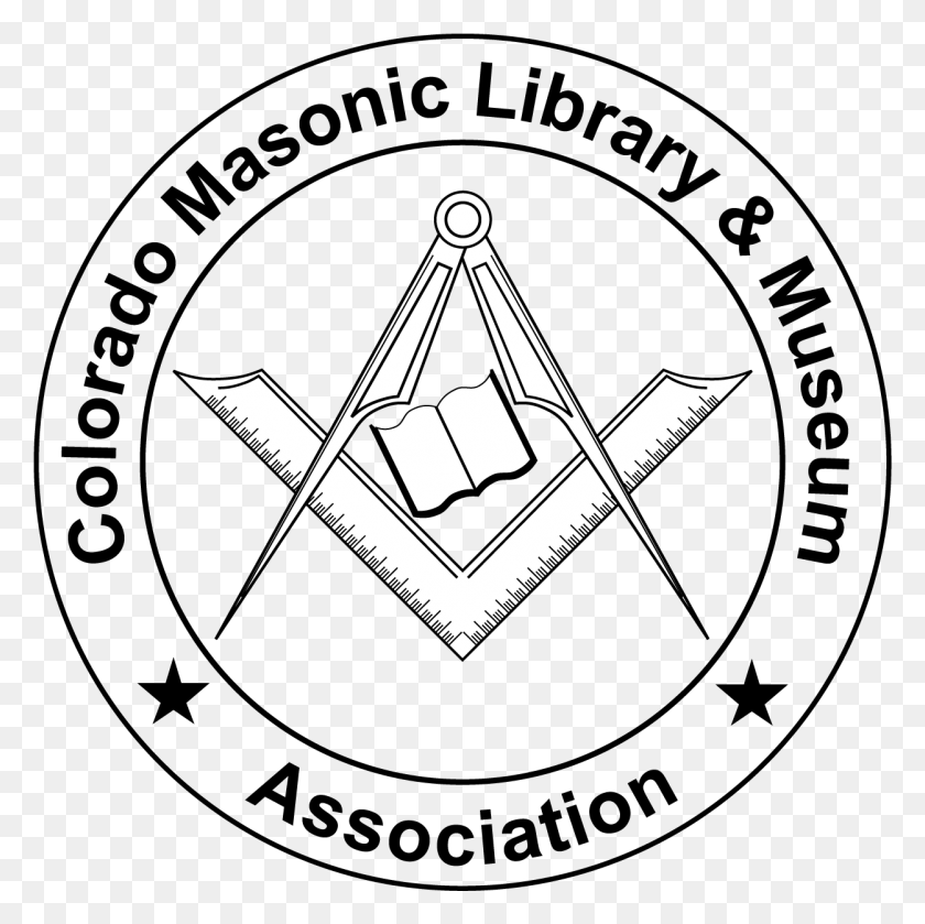 1251x1250 Логотип Масонской Библиотеки И Музея Колорадо, Треугольник, Символ, Звездный Символ Png Скачать