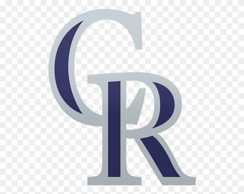 508x607 Colorado Rockies Cr Logo, Symbol, Trademark, Text HD PNG Download