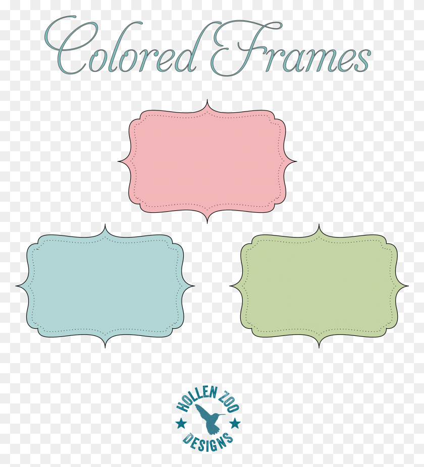 2959x3287 Colored Frame Lables Pattern, Poster, Advertisement, Stain HD PNG Download