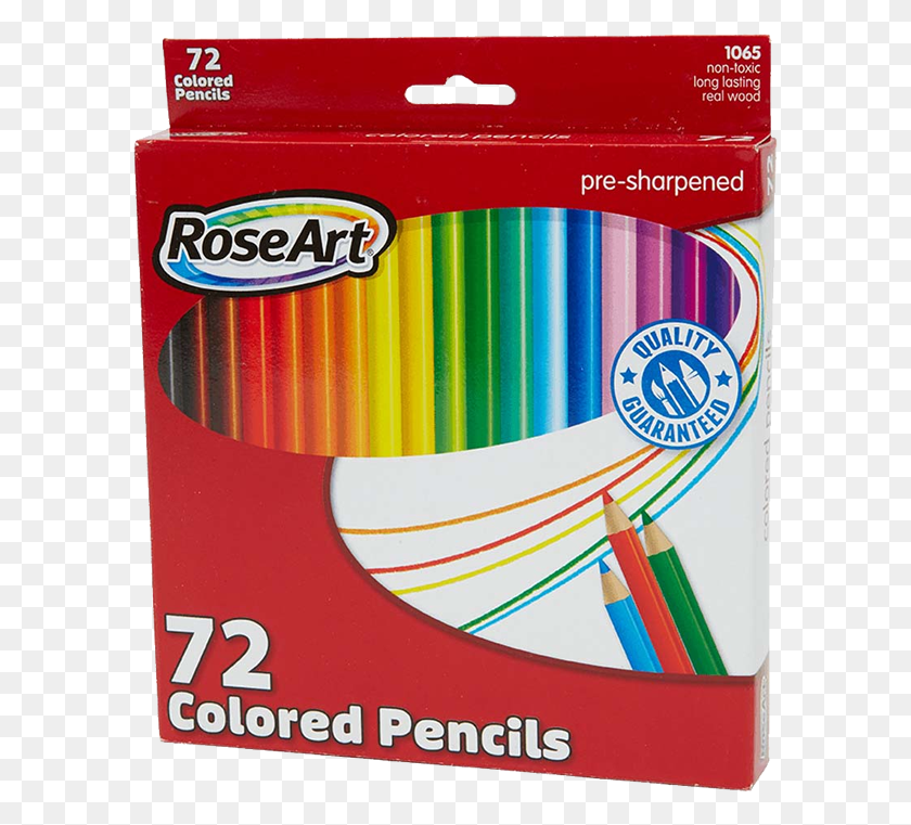 595x701 Colored Pencils Roseart Colored Pencils, Crayon, Paper, Poster HD PNG Download