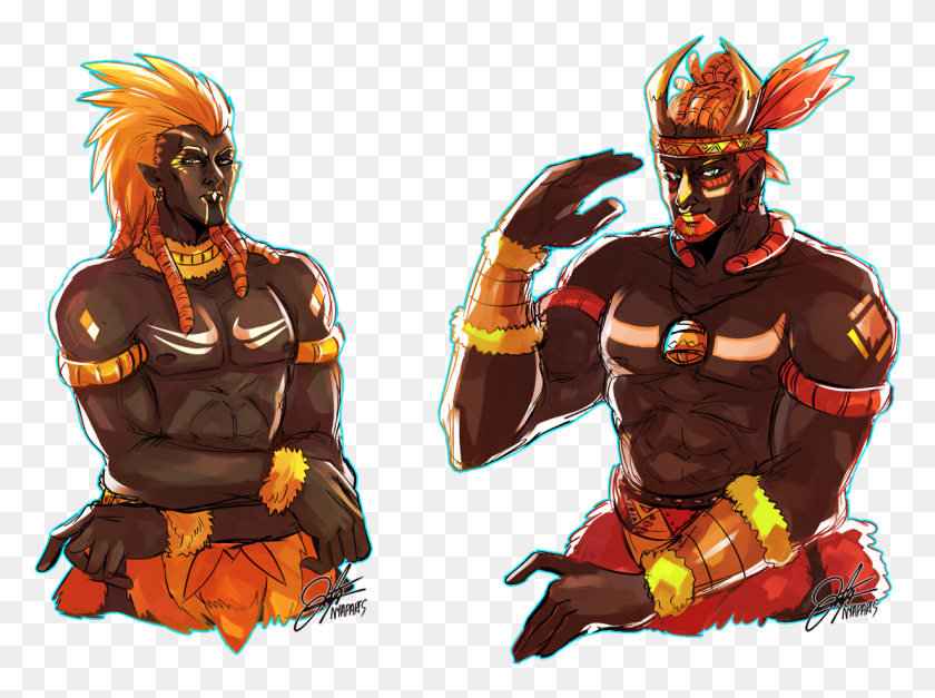 1230x895 Colored Sketch Commissions For Tibbz Tea And Biscuits Illustration, Person, Human, Helmet Descargar Hd Png