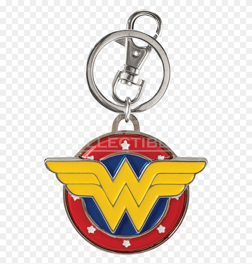 547x822 Colored Wonder Woman Logo Keychain Xmen Pewter Keychain, Symbol, Trademark, Emblem HD PNG Download
