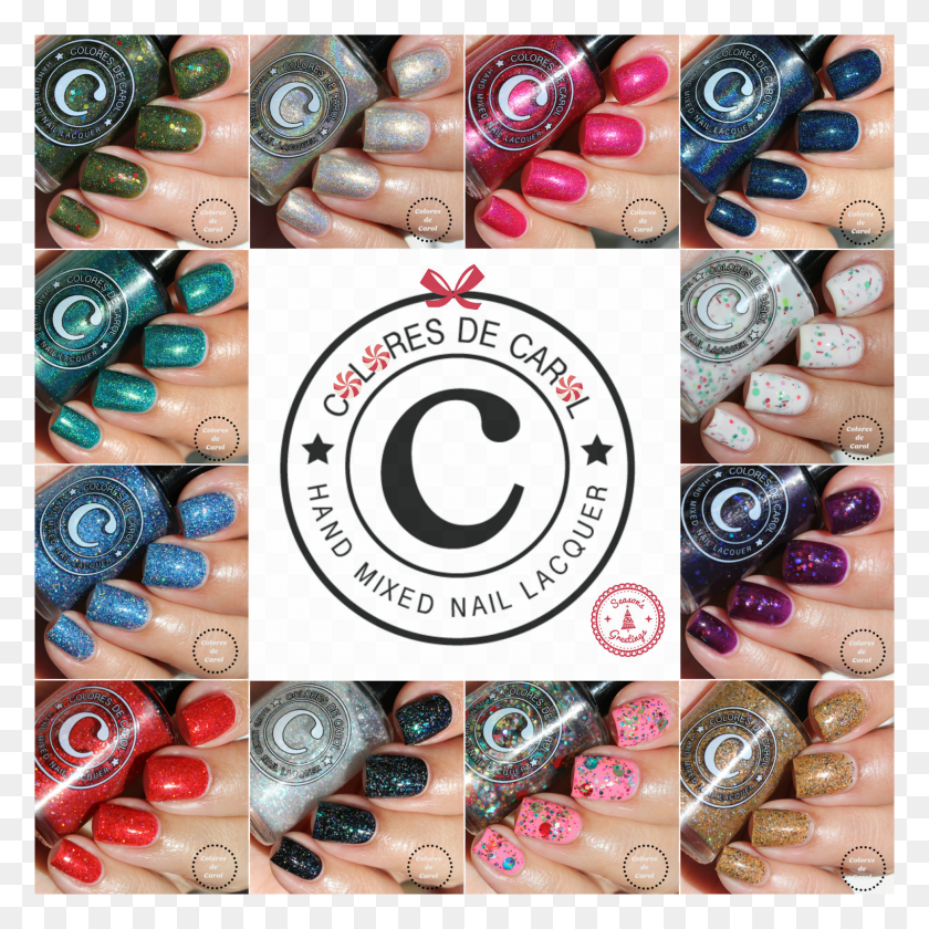 1600x1600 Colores De Carol Winterholiday, Manicure, Nail, Wristwatch HD PNG Download