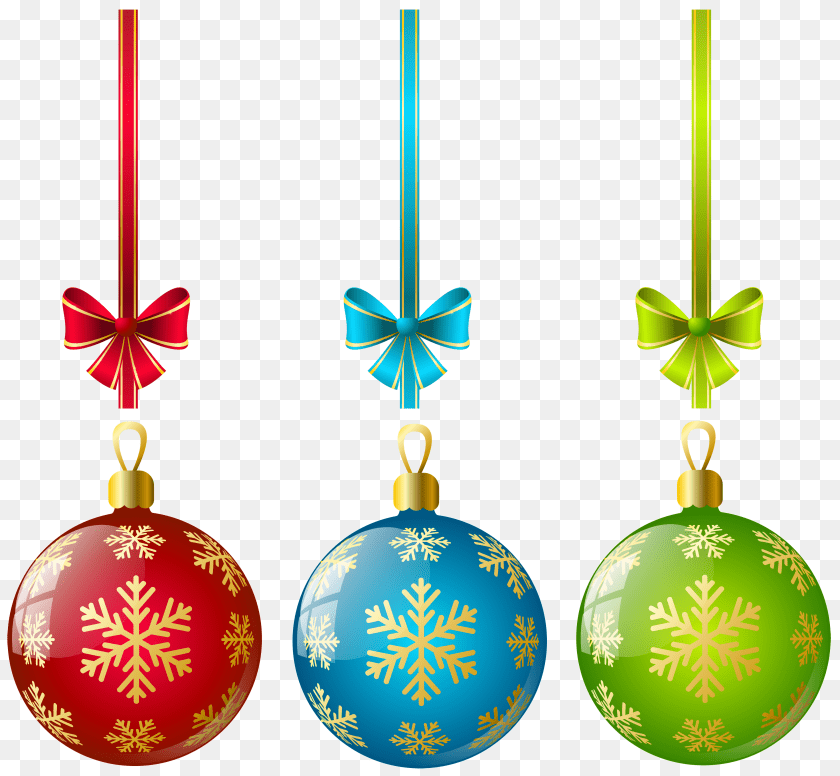 3775x3487 Colorful Christmas Ornaments Background, Accessories, Ornament, Earring, Jewelry Transparent PNG