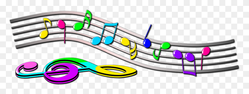 835x277 Colorful Clef Color Musical Notes Symbols, Musical Instrument, Leisure Activities, Xylophone HD PNG Download