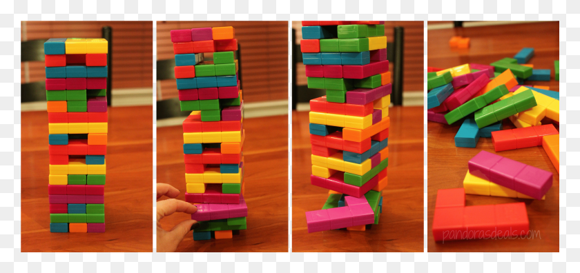2961x1279 Разноцветный Комбайн Jenga Tetris Tower Up Stacking Game, Игрушка, Дерево, Человек Hd Png Скачать