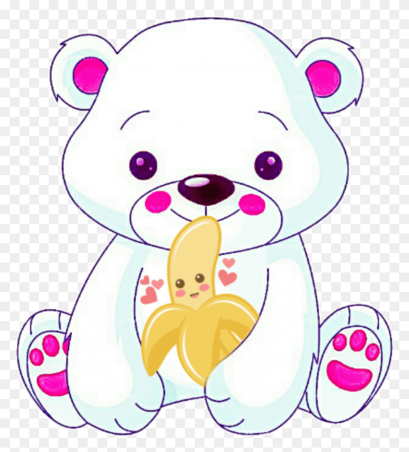 853x951 Colorful Emotion Icebear Eisbr Ice Br Bear Cartoon, Food, Plush, Toy HD PNG Download