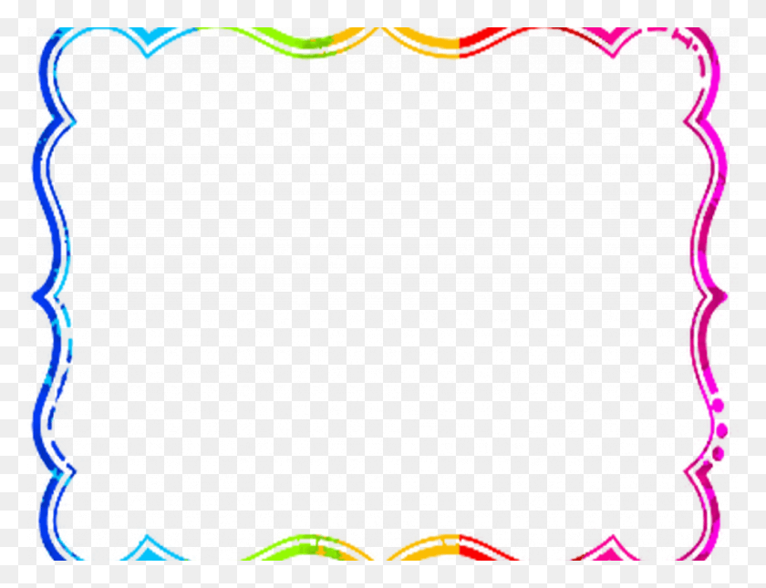 1024x768 Colorful Frames And Borders, Text, Graphics HD PNG Download